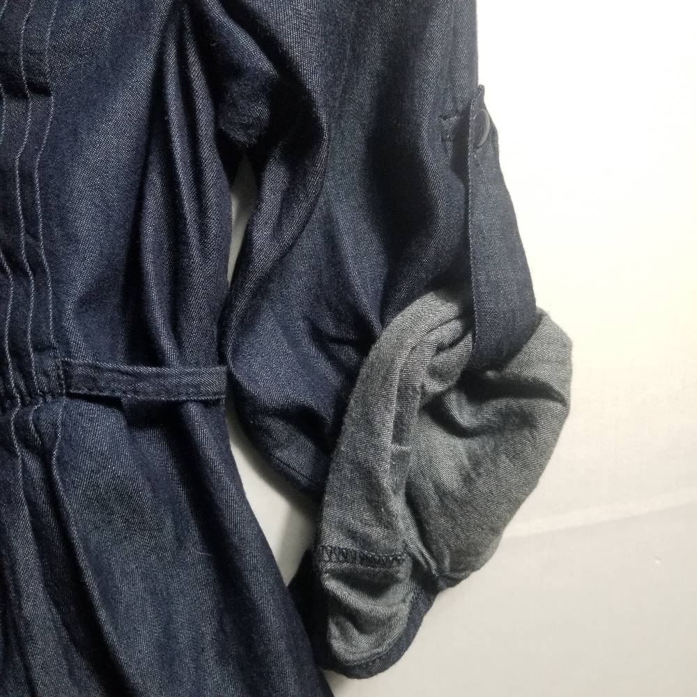 MILEY CYRUS & MAX AZRIA JEAN DRESS SIZE XS - Picture 9 of 12